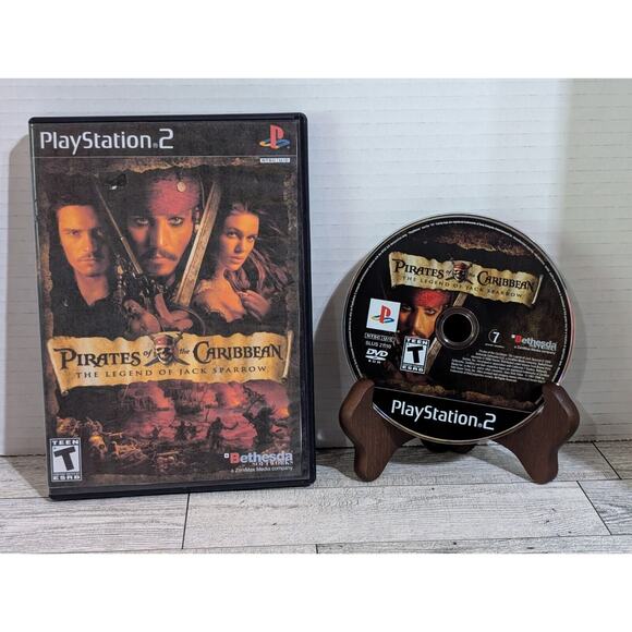 Pirates of the Caribbean: The Legend of Jack Sparrow (Sony PlayStation 2, 2006) - Picture 1 of 2